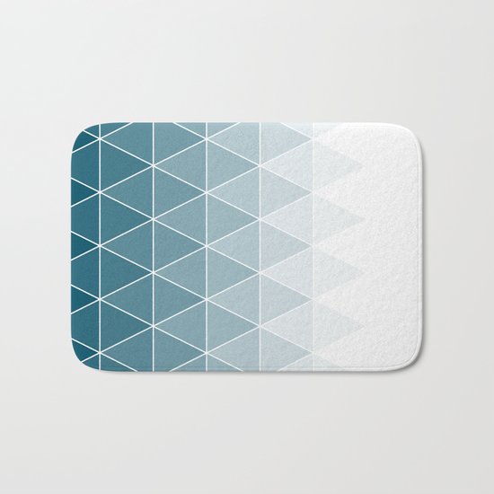Triangle Pattern Bath Mat