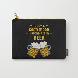 Today's Good Mood Is Sponsored By Beer Carry-All Pouch