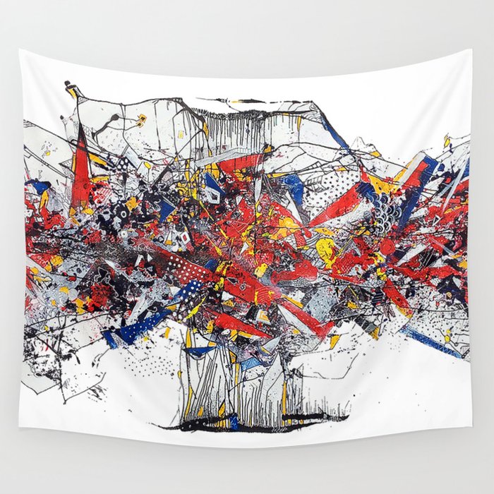 untitled album cover for mewithoutyou Wall Tapestry