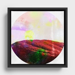 Mountain Trip Framed Canvas