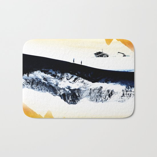 Hiking for Blue Isolation Bath Mat