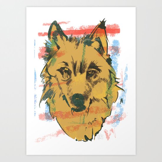HOWL Art Print