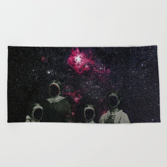 Untergang · Der Blick ins Universum Beach Towel