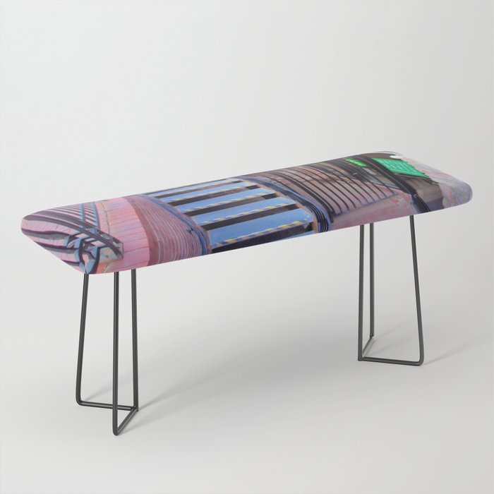 Exterior Outdoor Architecture Cityscape Bench