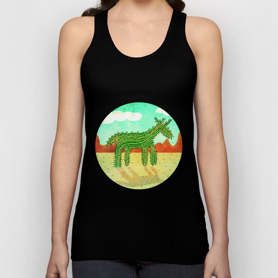 Cactus Unicorn Unisex Tank Top