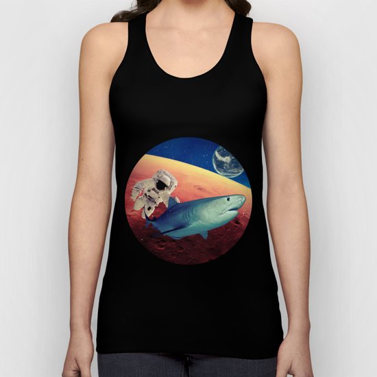 Shark Unisex Tank Top