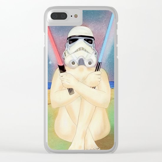 Two of swords Clear iPhone Case