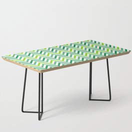 St. Patrick's Day Zig-Zag Lines Collection Coffee Table
