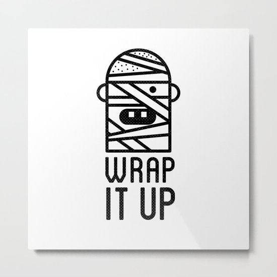 Wrap it Up Metal Print