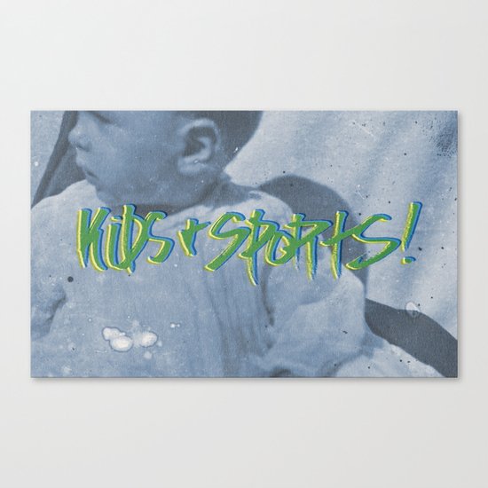 KIDS & SPORTS! Canvas Print