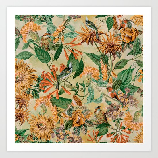 Botanical Garden Art Print