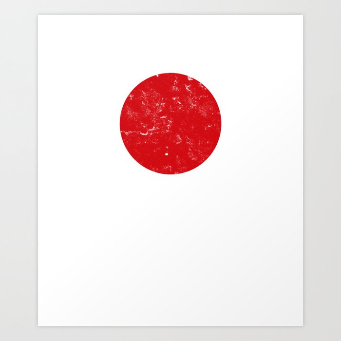 Made In Japan Japanese Flag Bar Code Art Print By Zippythread Society6