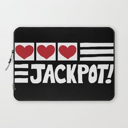 Triple Heart Jackpot Laptop Sleeve