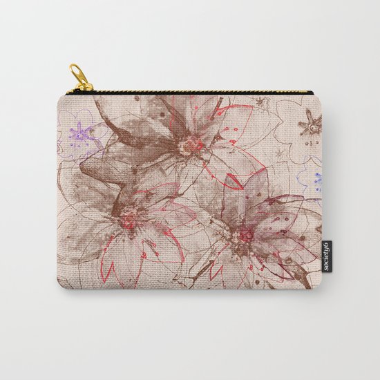 Whirlwind of petals(6). Carry-All Pouch