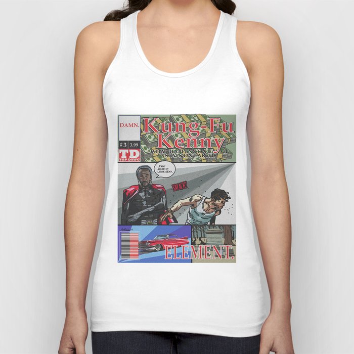 Kung Fu Kenny Comic 3 ELEMENT. Tank Top by Pixels Paint Michael