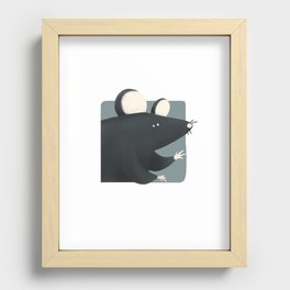 Rat Recessed Framed Print