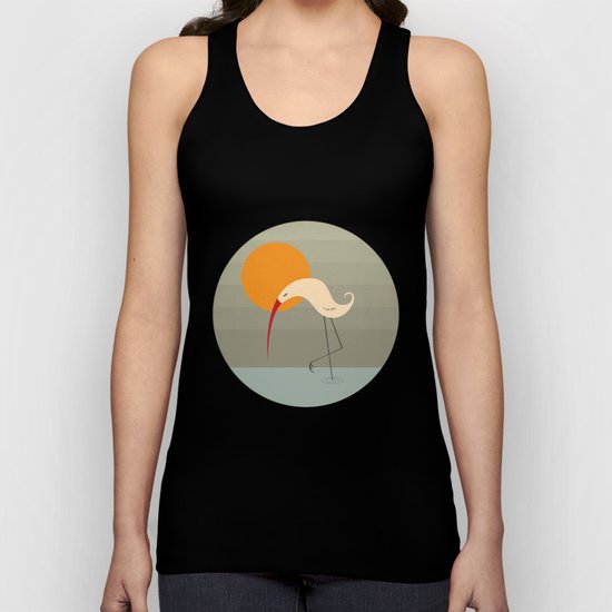 Bird Vertical Unisex Tank Top