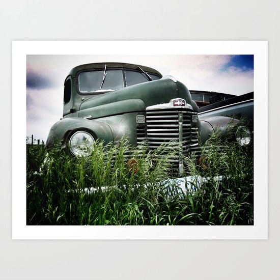 Iowa Truck Art Print
