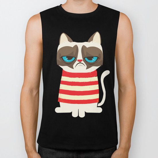 cat Biker Tank