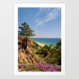 Praia da Falesia, Portugal Art Print