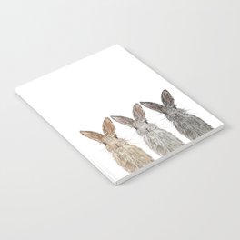 Triple Bunnies Notebook