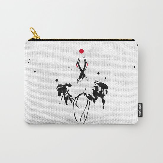transcenDance // (crane) Carry-All Pouch