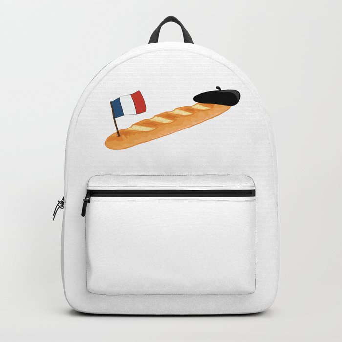 Oui Oui Baguette - Funny French Backpack
