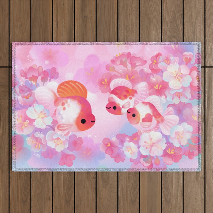 Sakura Ryukin Outdoor Rug