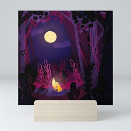 Moonlit Friend Mini Art Print