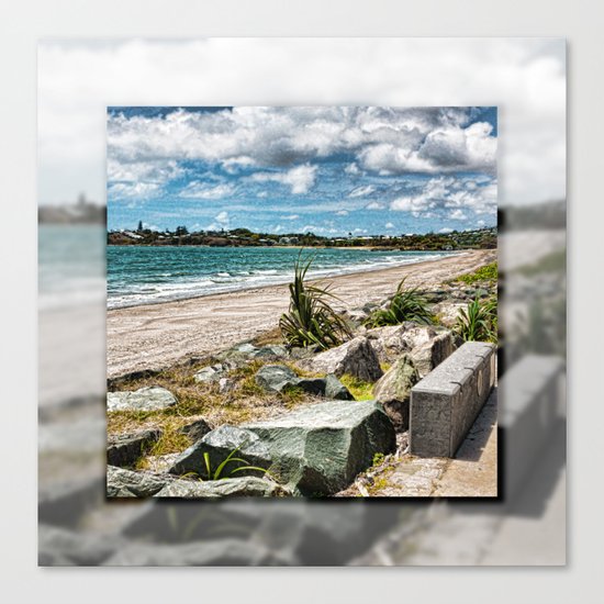 Beautiful Bay View Canvas Print
