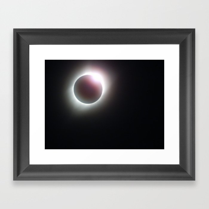 Solar Eclipse Framed Art Print