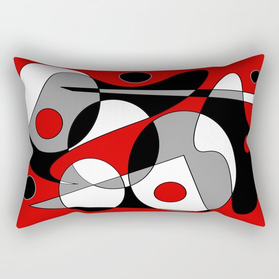 Abstract #184 Rectangular Pillow