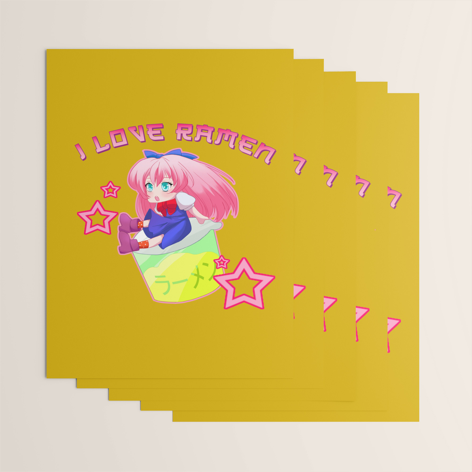 Ramen Noodles Anime Japanese Food Chopstick Gift Wrapping Paper By Pubeast Society6
