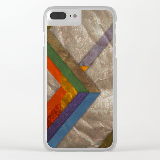 Abstract #269 Clear iPhone Case