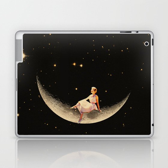 Lady Moon Laptop & iPad Skin
