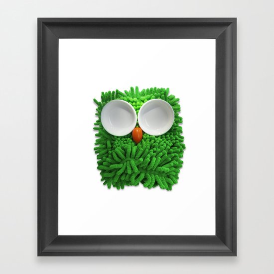 Hootie the House Owl! Framed Art Print