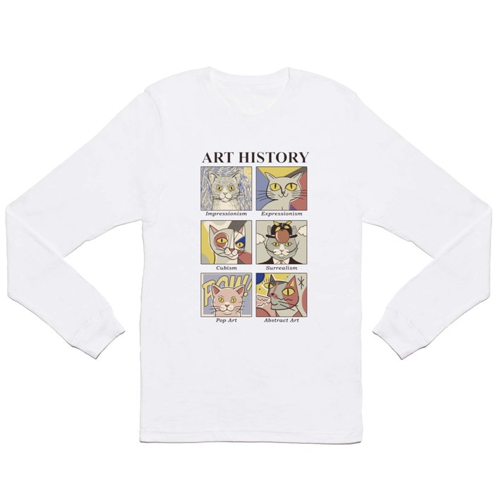 Art History Long Sleeve T Shirt