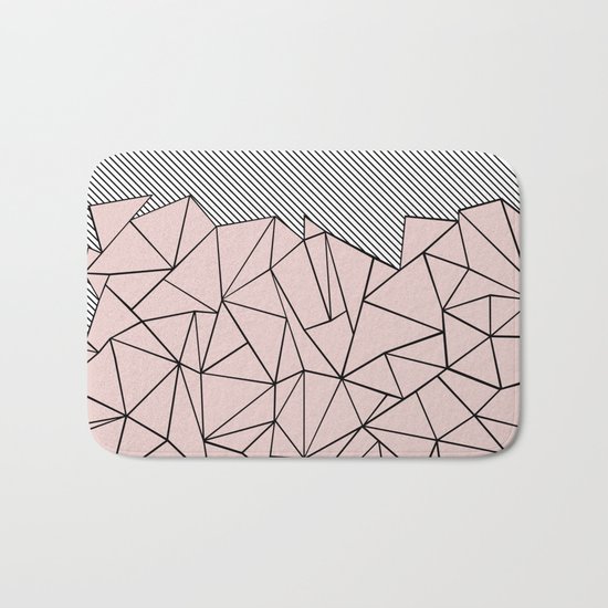Ab Lines 45 Dogwood Bath Mat