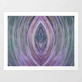 Moving Leaves Art Print | Abstract 