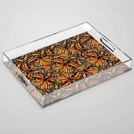 Monarch Butterflies Pattern | Butterfly Pattern | Acrylic Tray