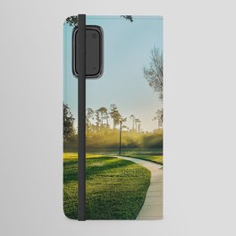 Morning Walk Android Wallet Case