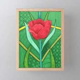 Tulip Framed Mini Art Print