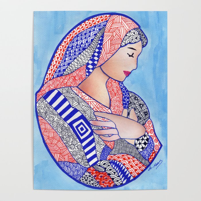 Virgin Mary Poster