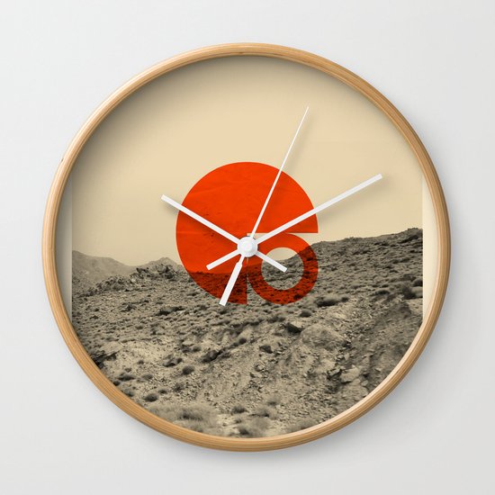 Symbol of Chaos Invert version Wall Clock