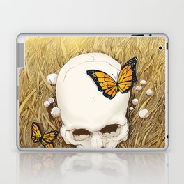 Skull in Field Laptop & iPad Skin