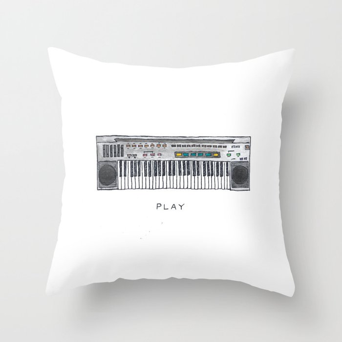 Play with Color Throw Pillow