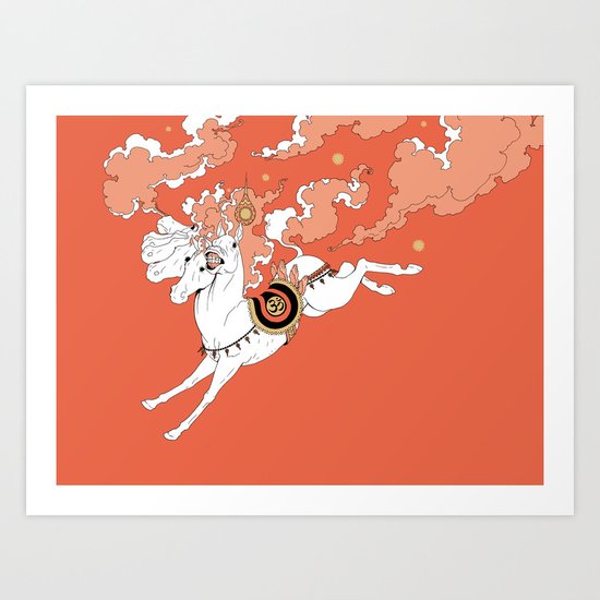 Uchchaihshravas Art Print