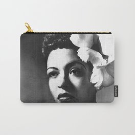 painting of Billie Holiday Carry-All Pouch