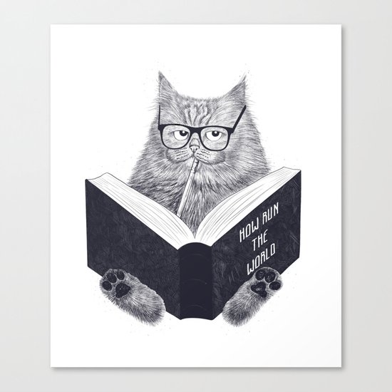 How run the world Canvas Print