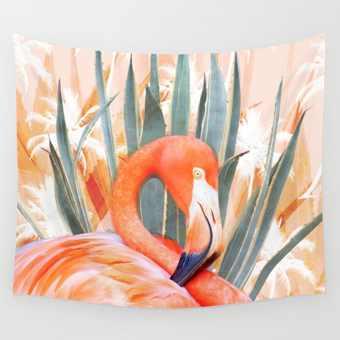 Flamingo Wall Tapestry